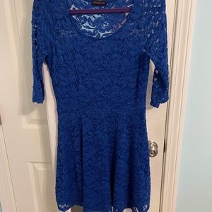 Blue Lace Dress